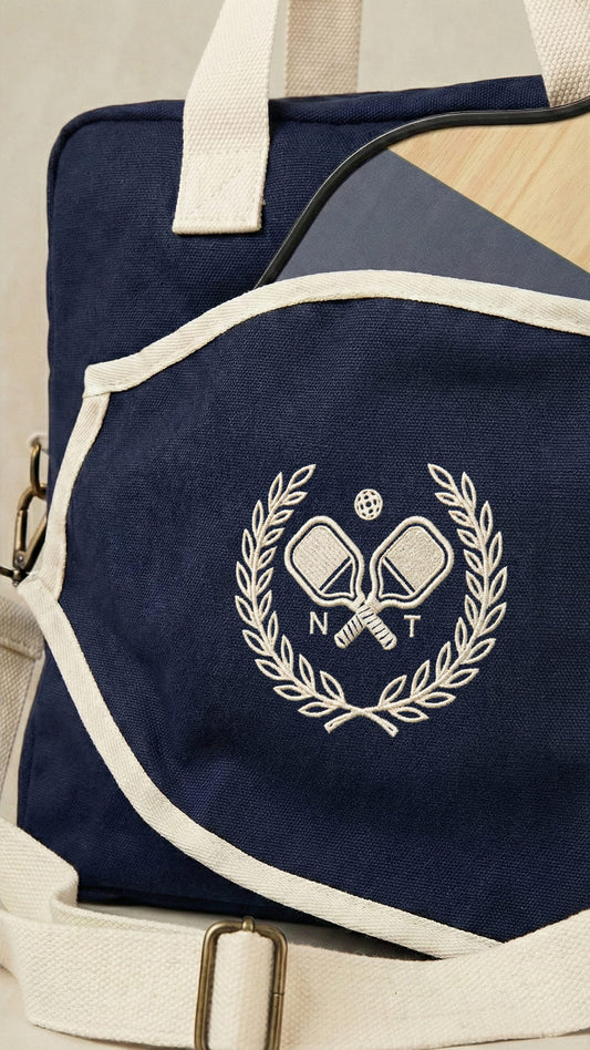 Unisex Heritage Pickleball Bag | Navy