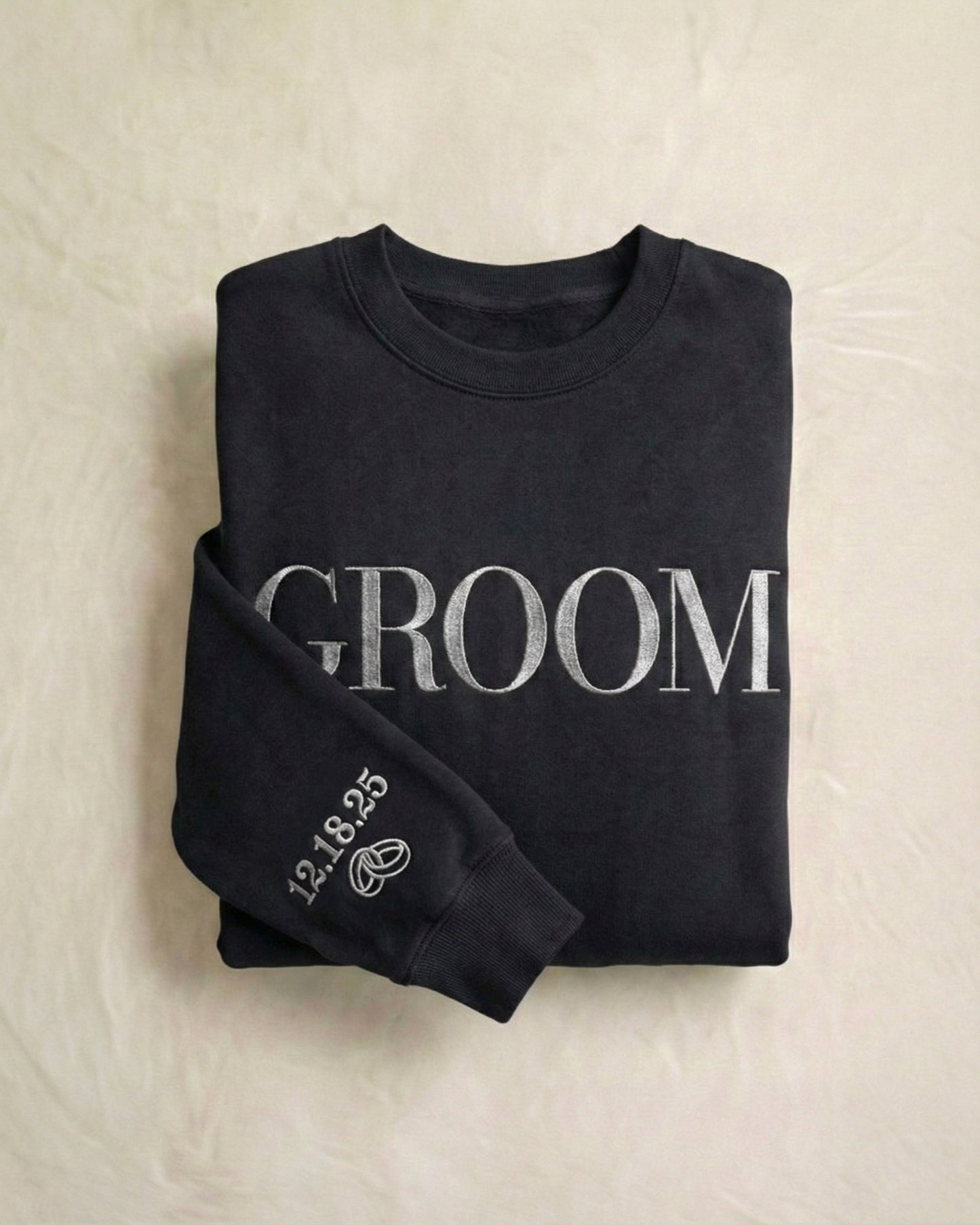 The Complete Bride & Groom Lounge Bundle | Crewneck & Tee Edition