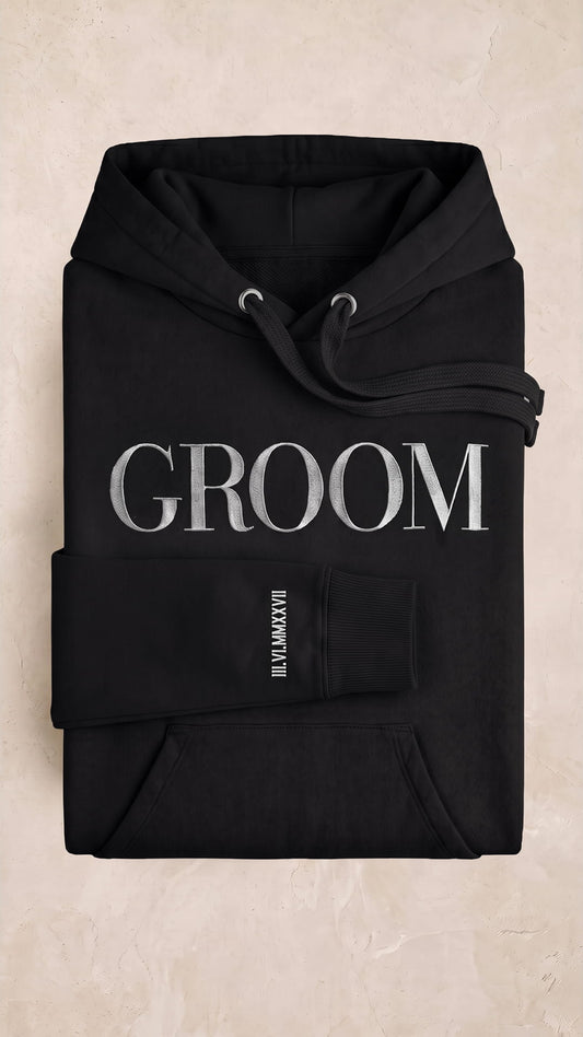 Groom Edition Roman Numeral Sweatshirt