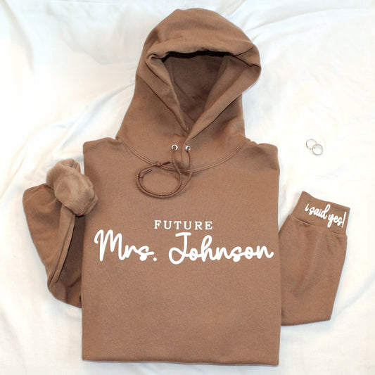 Personalized Future Mrs Hoodie