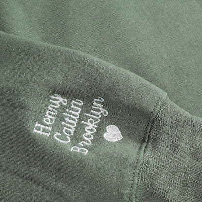 Custom Embroidered Mama Sweatshirt