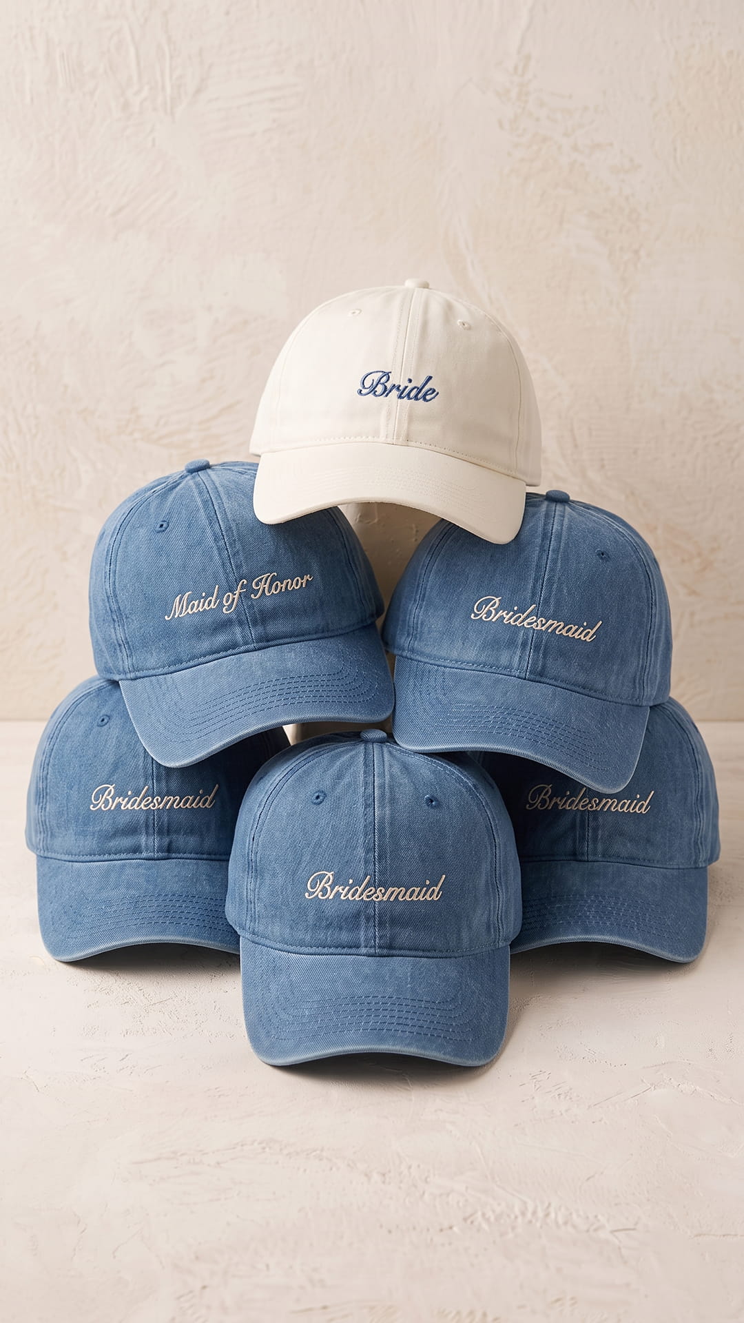 Bridal Script Sunwashed Cap