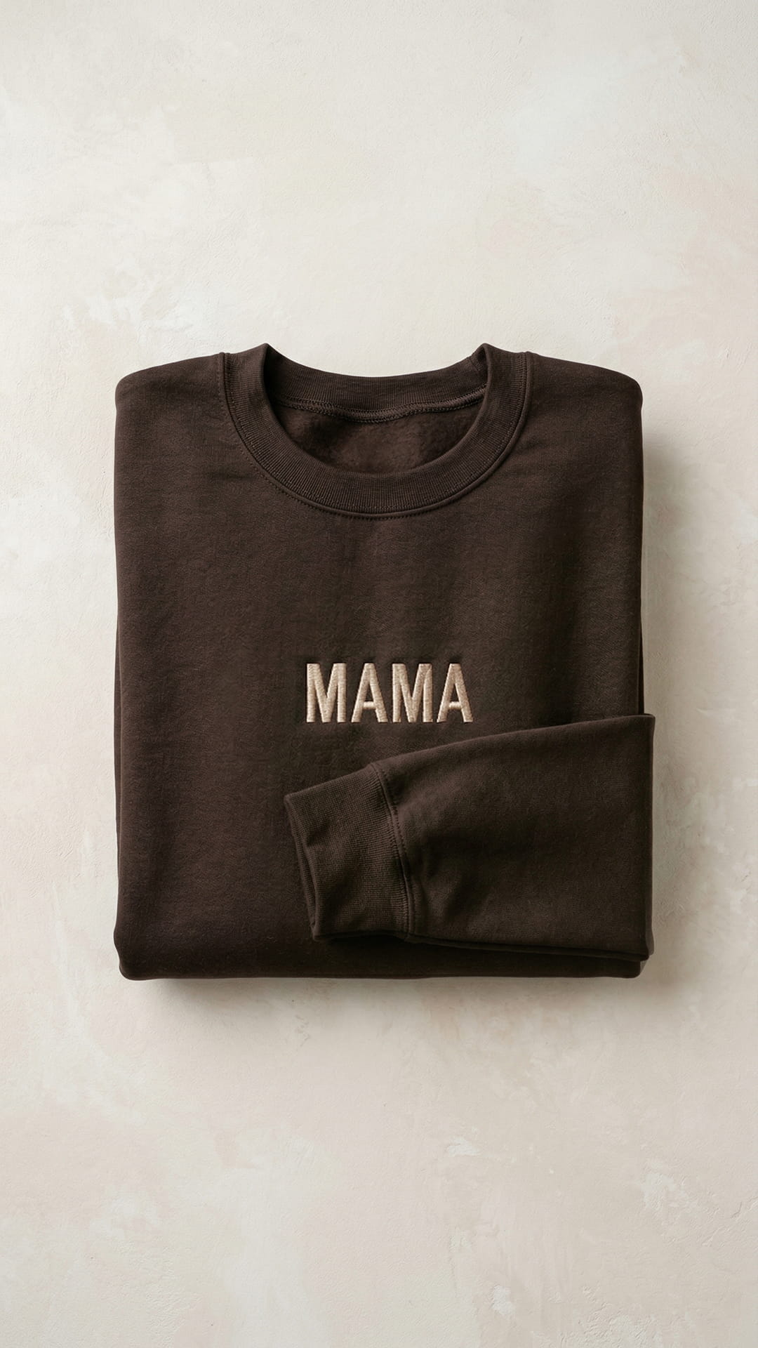 Minimalist Mama & Mini Embroidered Sweatshirt | Adult MAMA