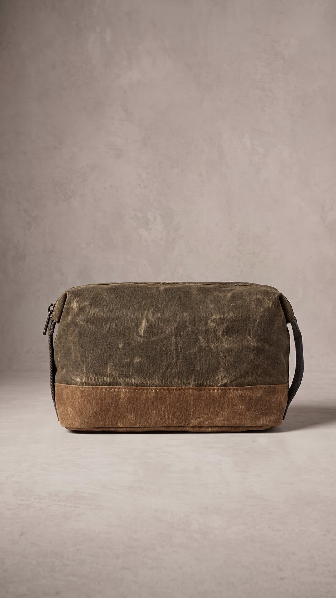 Heavyweight Waxed Canvas Dopp Kit