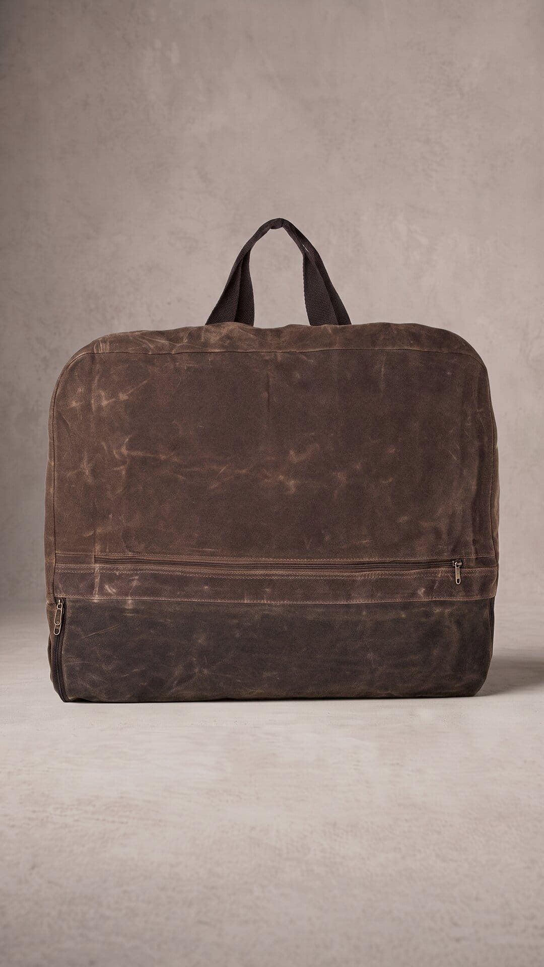 Heavyweight Waxed Canvas Garment Bag