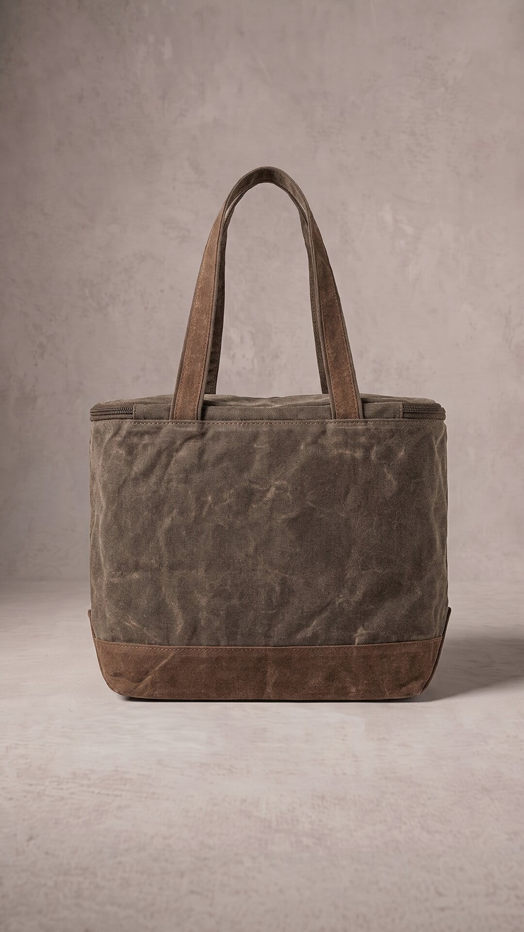 Heavyweight Waxed Canvas Lunch Cooler