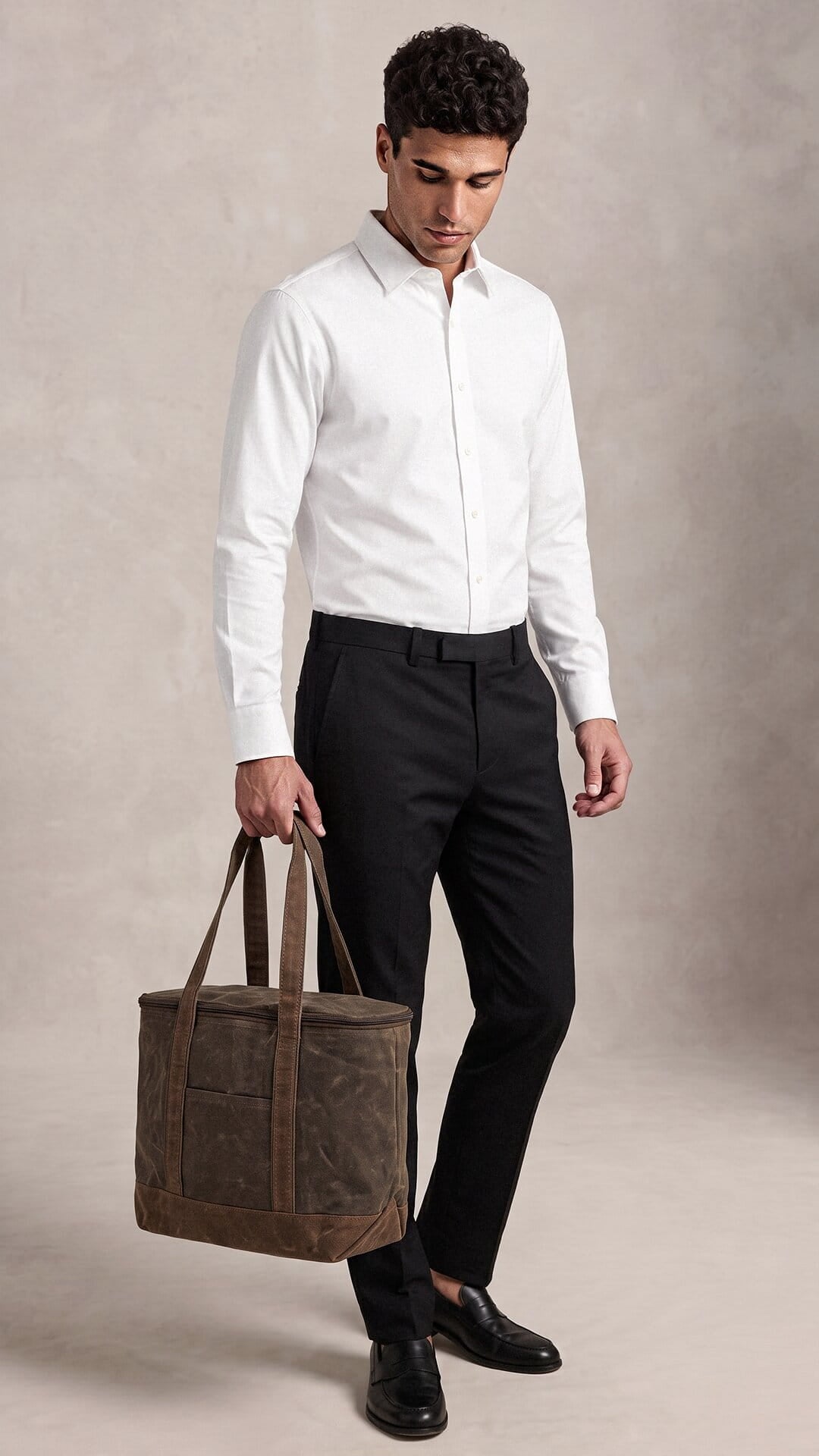 Heavyweight Waxed Canvas Lunch Cooler