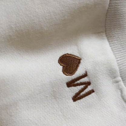 Custom Embroidered Roman Numeral Hoodie