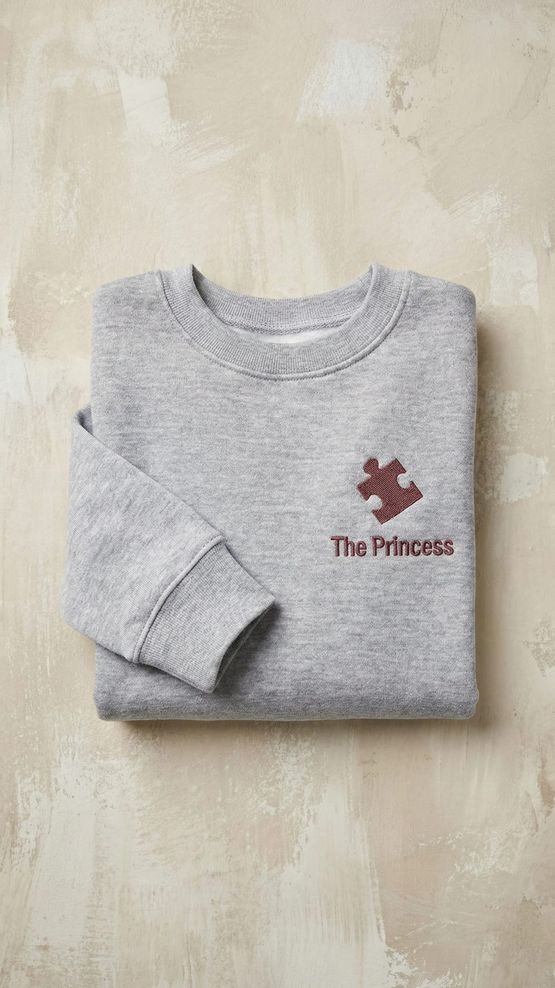 Family Puzzle Piece Embroidered Sweatshirt Bundle