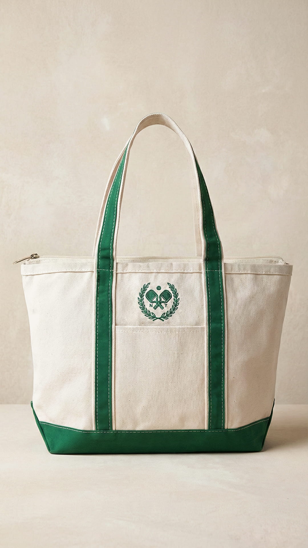 The Heritage Pickleball Bundle | Natural Canvas & Court Green