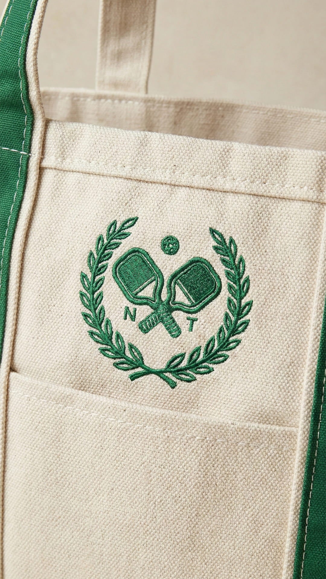 The Heritage Pickleball Bundle | Natural Canvas & Court Green