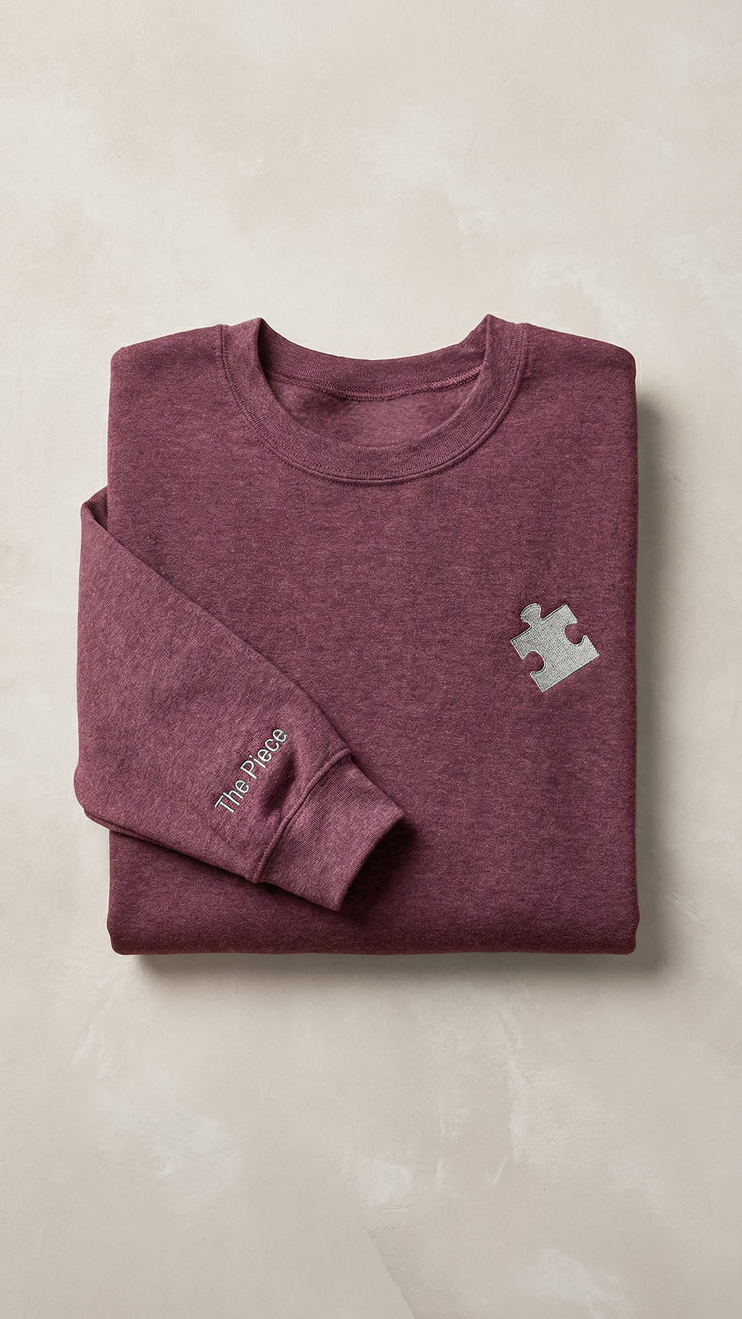 Family Puzzle Piece Embroidered Sweatshirt Bundle
