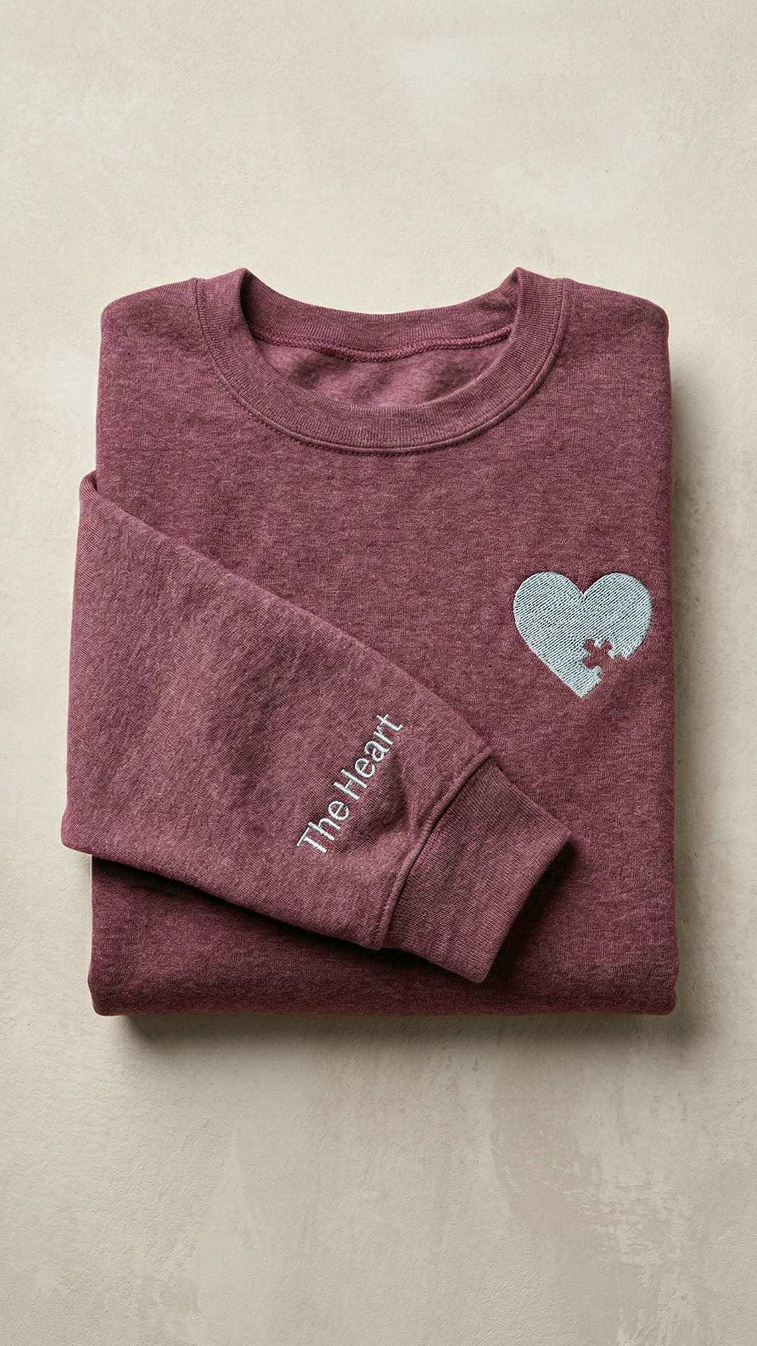 Family Puzzle Piece Embroidered Sweatshirt Bundle