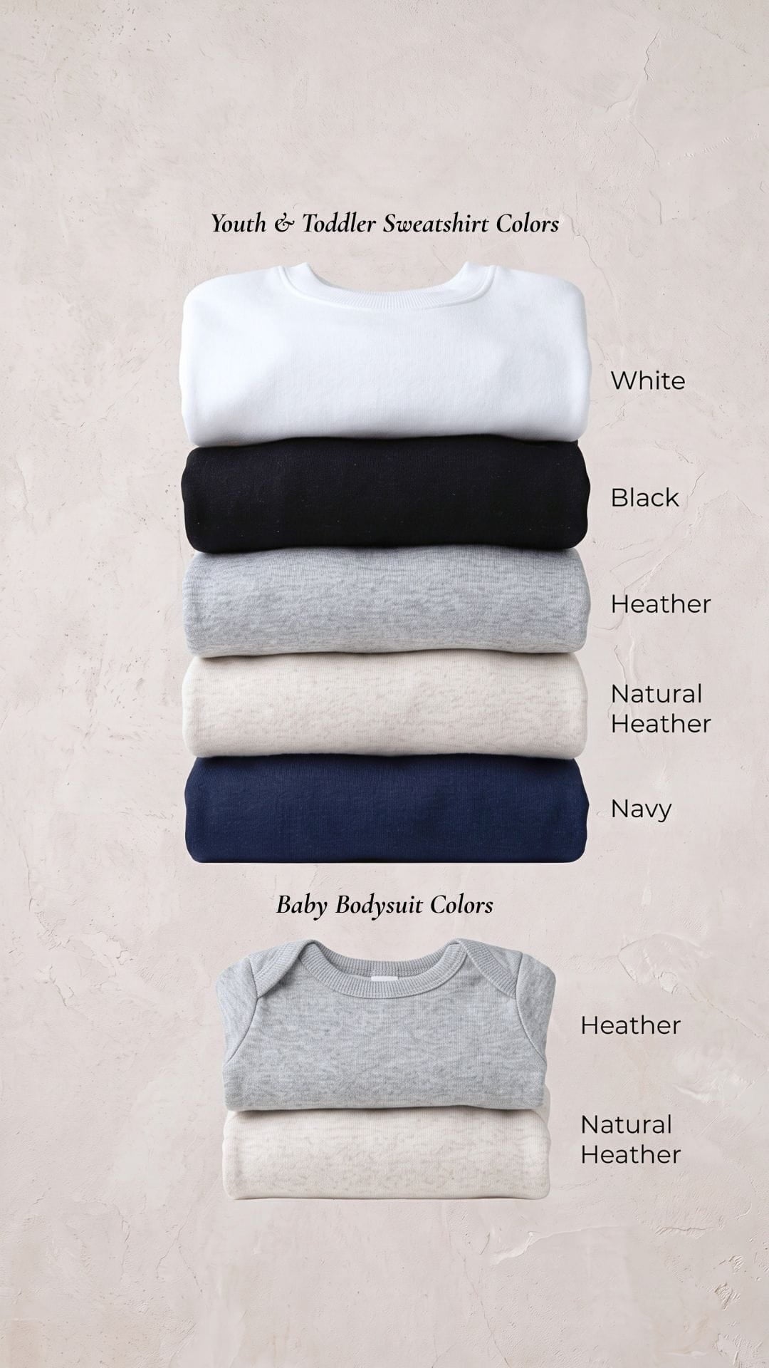 Matching Family Sweatshirts | Personalized Mama, Dad, Sibling & Baby Titles, Est. Years - Adult