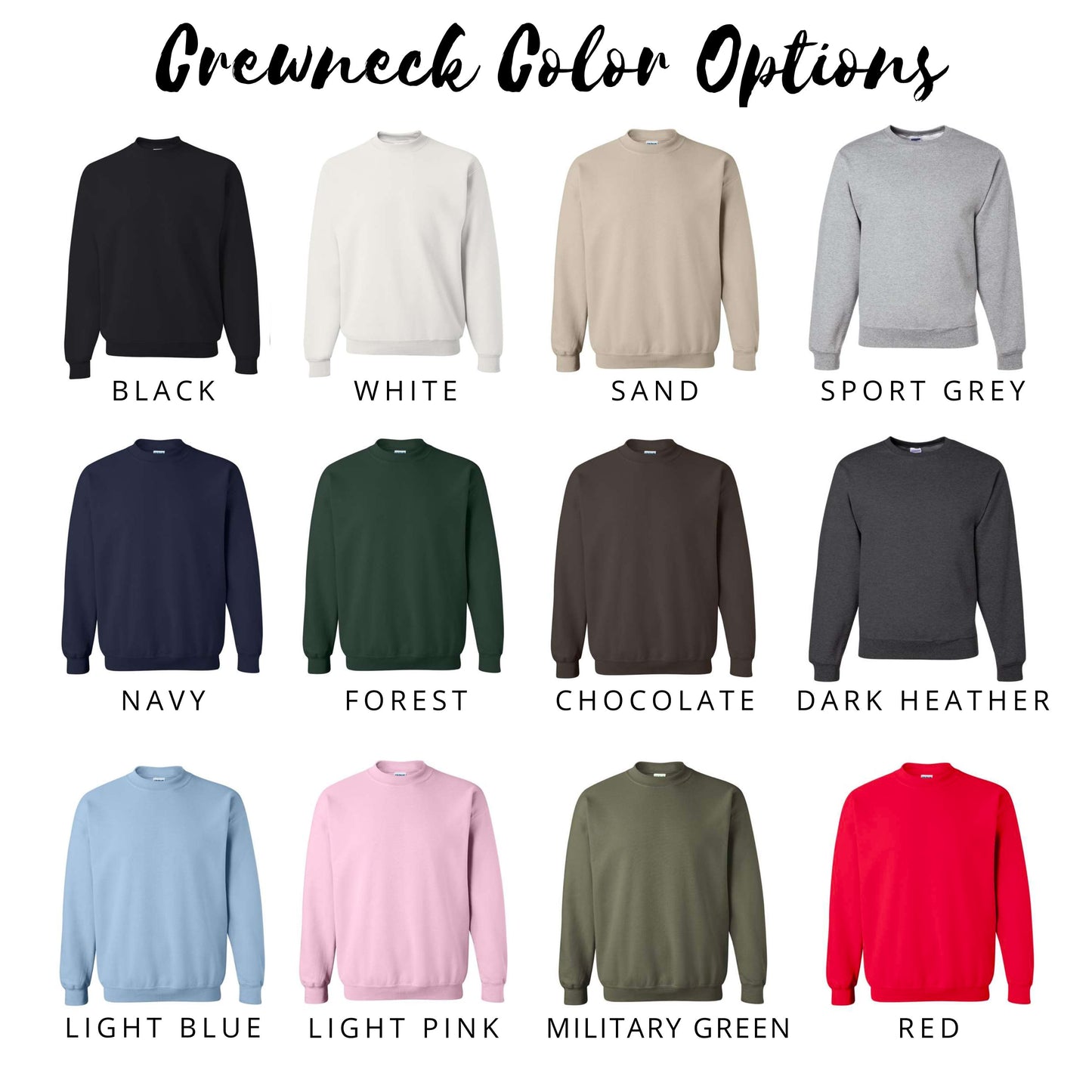 Custom Neckline Embroidered Sweatshirt